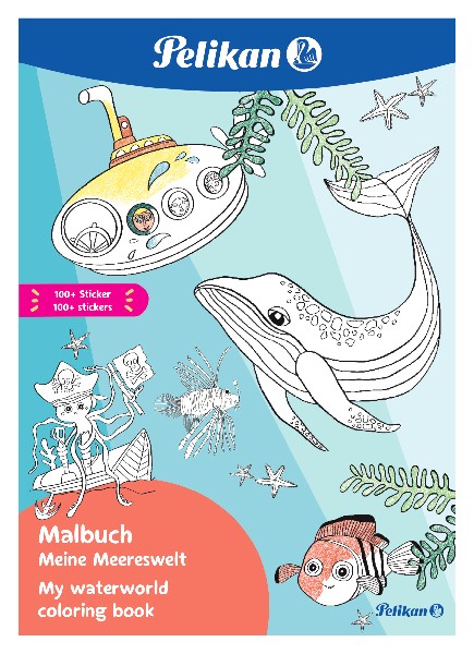[310245] MALBUCH MEERESWELTEN PEL.