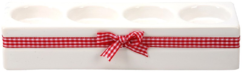 TEELICHTH.PORZ.WEISS 21CM
