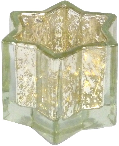 TEELICHTH. GLAS STERN