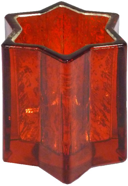 TEELICHTH. GLAS STERN