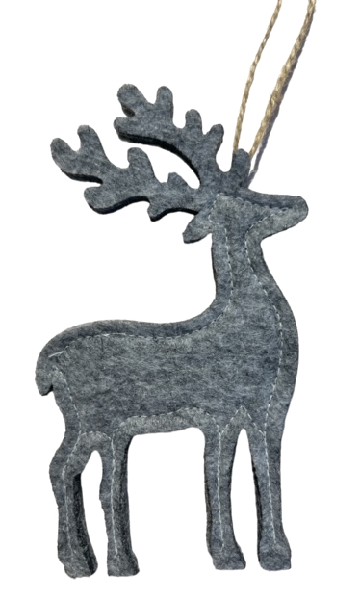 FILZHÄNGER ELCH 13X8CM