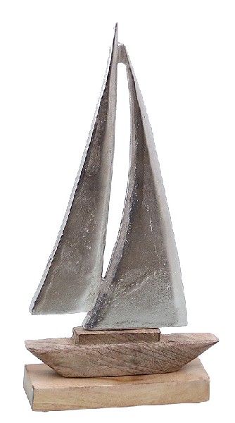 SEGELBOOT,ALU,CA.30CM H