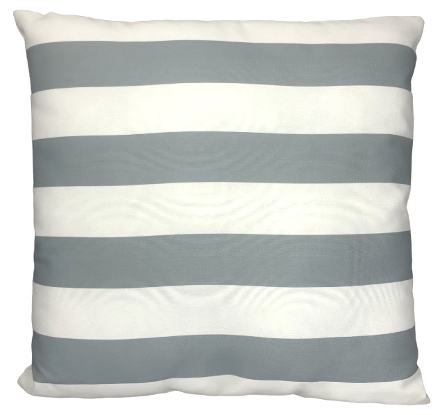 KISSEN,45X45GRAU,STREIFEN