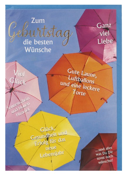 KARTE, GEBURTSTAG