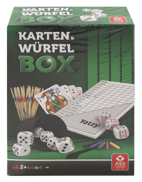 KARTEN+WÜRFEL  BOX    FS