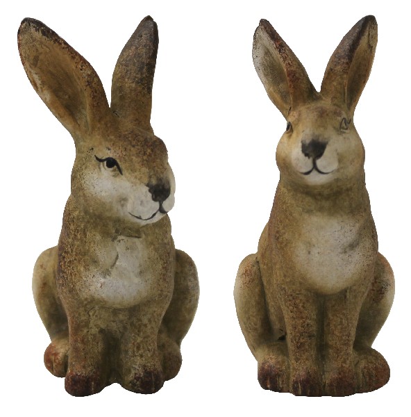 HASE BEIGE/BRAUN 9CM 2SO.