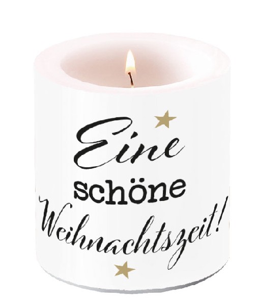 [32510] WINDLICHTKERZE SCHRIFT