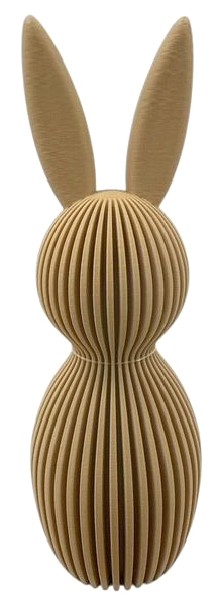 HASE STEHEND 10CM BRAUN