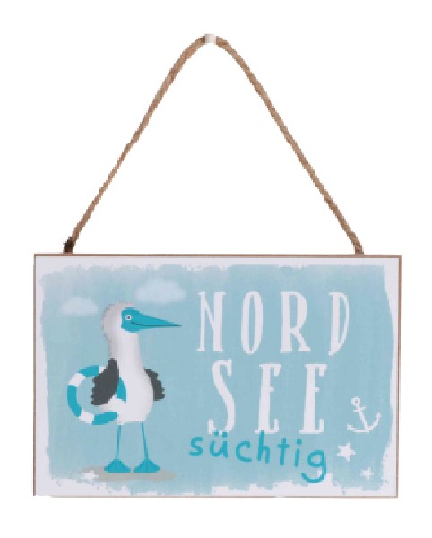 SCHILD,NORDSEESÜ.,10X15CM