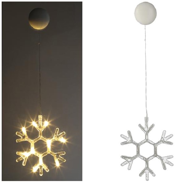 [47722] FENSTERDEKO FLOCKE LED