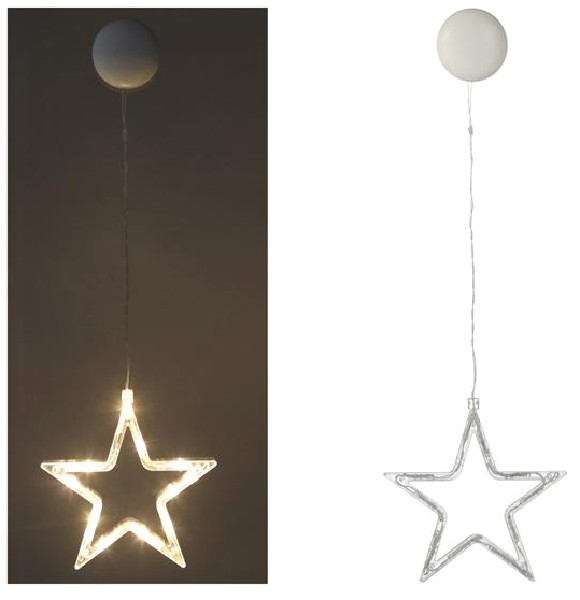 [47723] FENSTERDEKO STERN LED