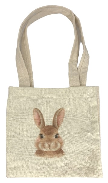 TRAGETASCHE BEIGE, HASE
