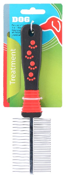 [590154] HUNDEHAARKAMM 2IN1 2F.,SB