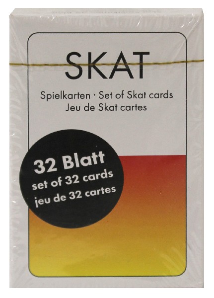 SKAT SPIEL FALTSCHACHTEL