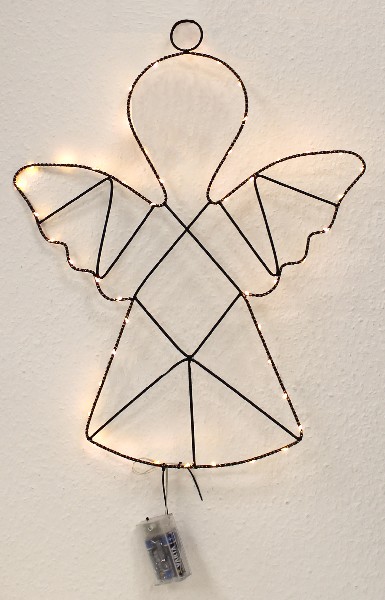 [47712] HÄNGER ENGEL MET.MINI LED