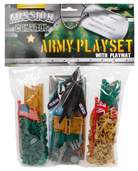 MILITÄRSET 2FA.SORT.   SB