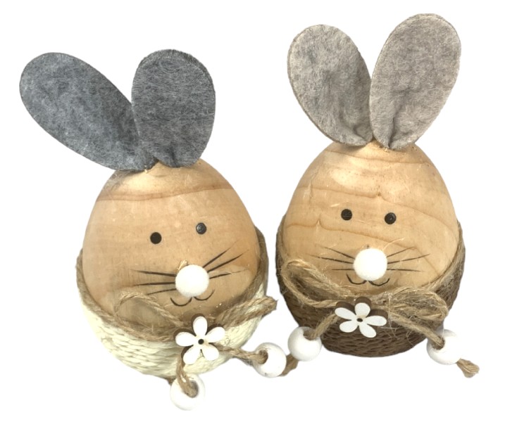 HASE HOLZ NATUR 6CM 2SO.