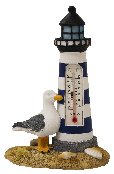 MÖWE,LT.+THERMOM.,BL/WEIß