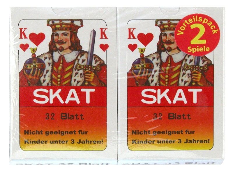 SKAT SPIEL,2ER,FALTSCHA.