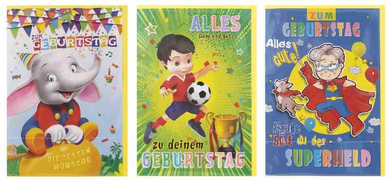 [281552] KARTE GEBURTSTAG KINDER