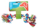 HUNDE-SEIL,BUNT,20CM,  SB
