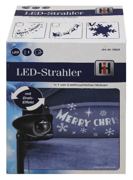 [47601] LED LICHT-PROJEKTOR