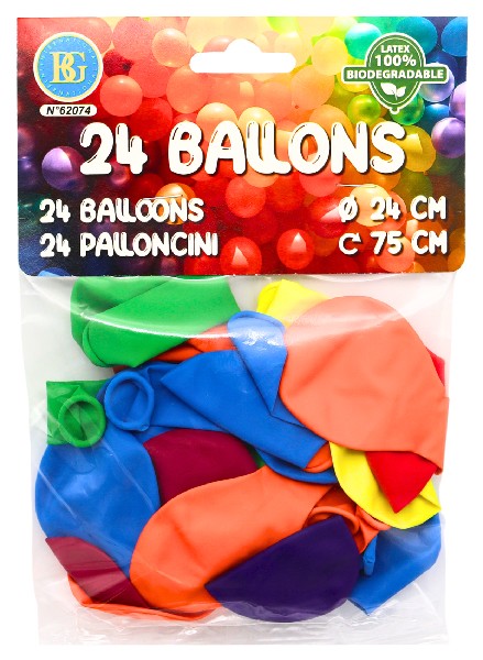 BALLONS,RUND,FB.S.24ER SB