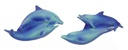 MAGN.DELFIN,BLAU,8CM,4FA