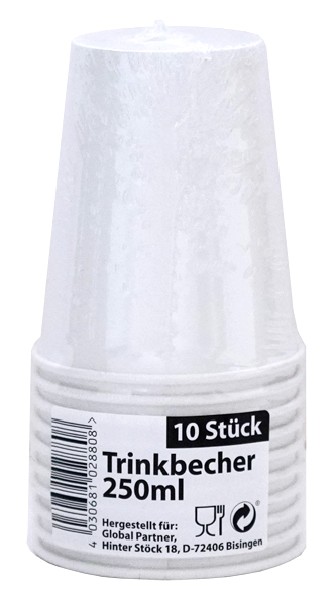[152659] PAPPBE.WEISS 250ML 10ER