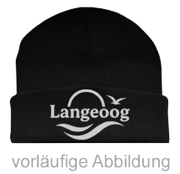 STRICKMÜTZE,LANGEOOG,SCHW
