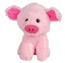 PL.SCHWEIN,ROSA/SITZ,19CM