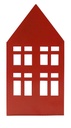 HAUS MET. ROT/MATT 14X7CM