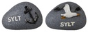 STEIN BUNT,SYLT,7CM,4FA.