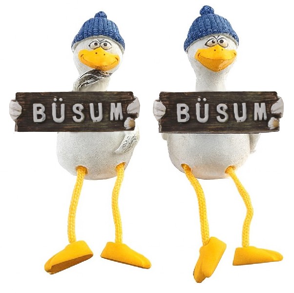 MÖWE,KANTENHOCKER, BÜSUM