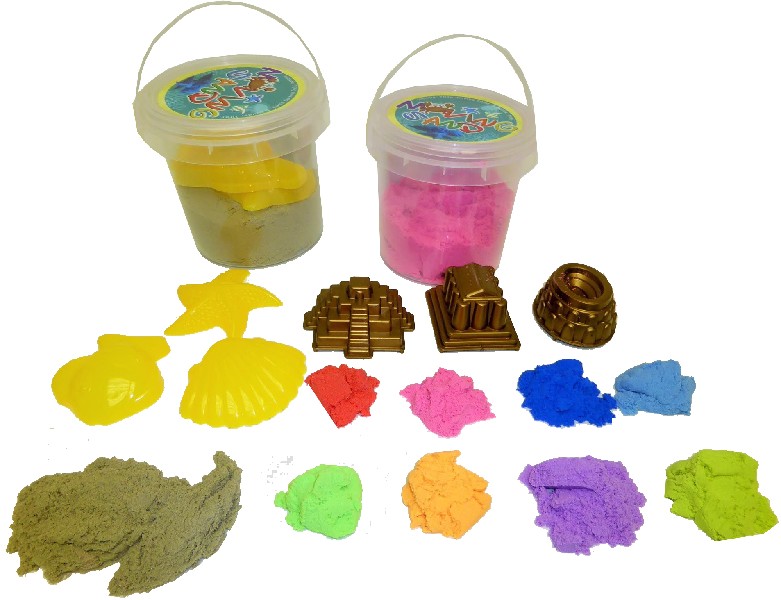 MAGIC SAND+3FORMEN,500G 9