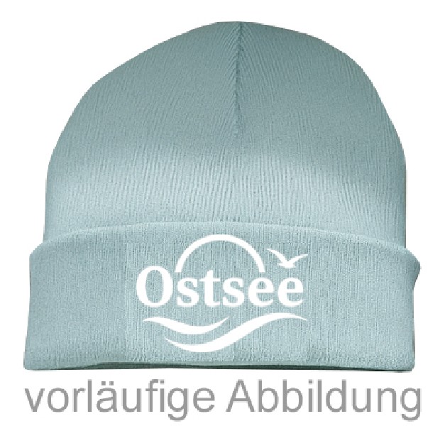 STRICKMÜTZE,OSTSEE,H-BLAU