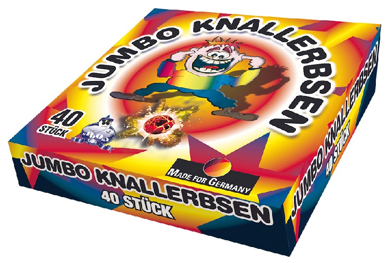 [81908] KNALLERBSEN 40ER FALTSCH.