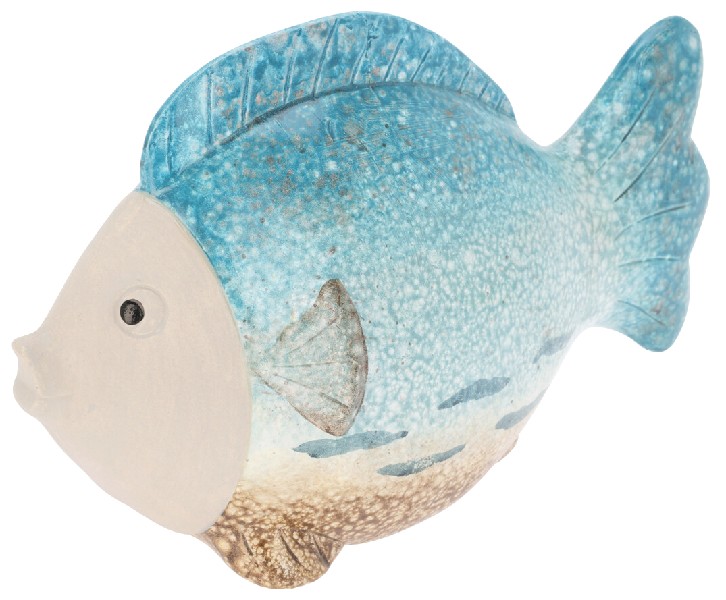 FISCH,17X7X12CM,PORZ.TÜRK
