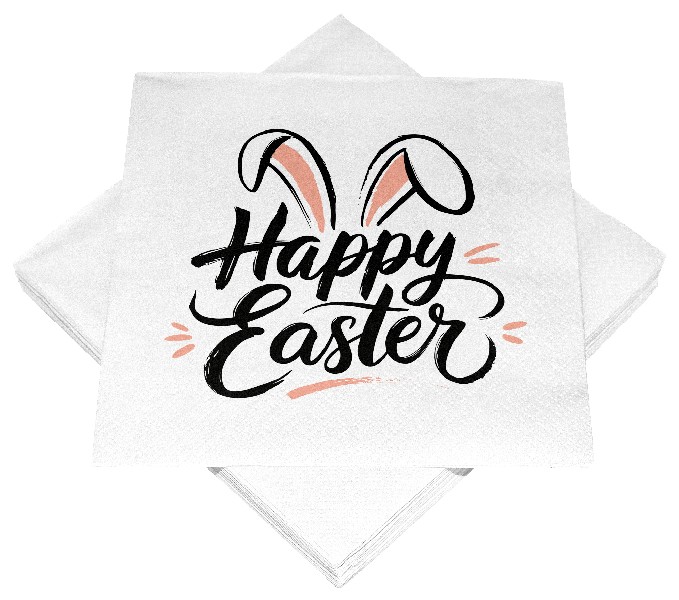 SERV.33X33CM 20ER, OSTERN