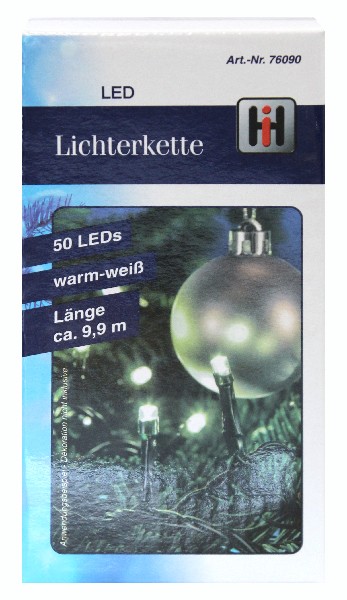 LICHTERKETTE LED 50 ER