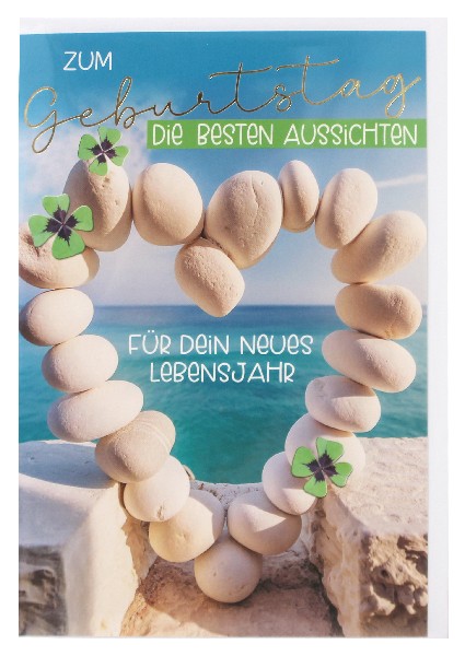 KARTE, GEBURTSTAG MARITIM