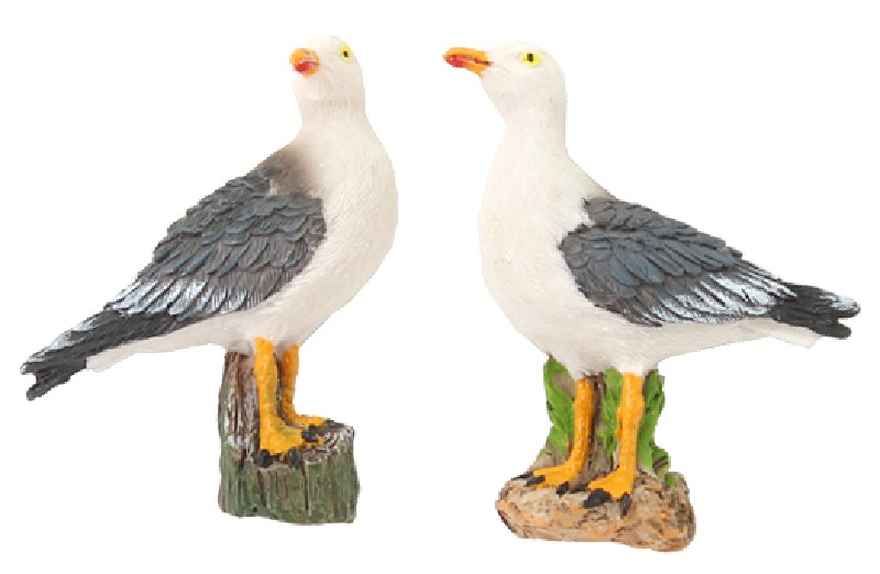 [393059] MAG.MÖWE,CA.7CM,G/W,2FA.
