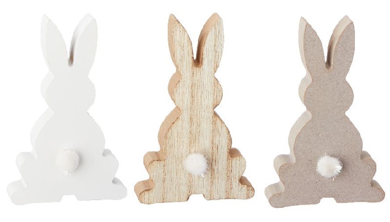 HASE MDF MIT PUSCHEL 12CM