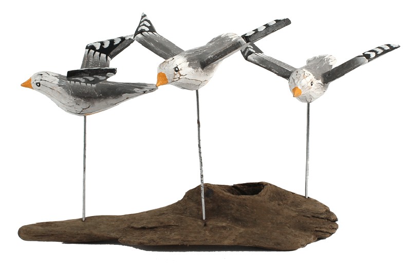 MÖWE(3)A.TREIBHOLZ,30CM