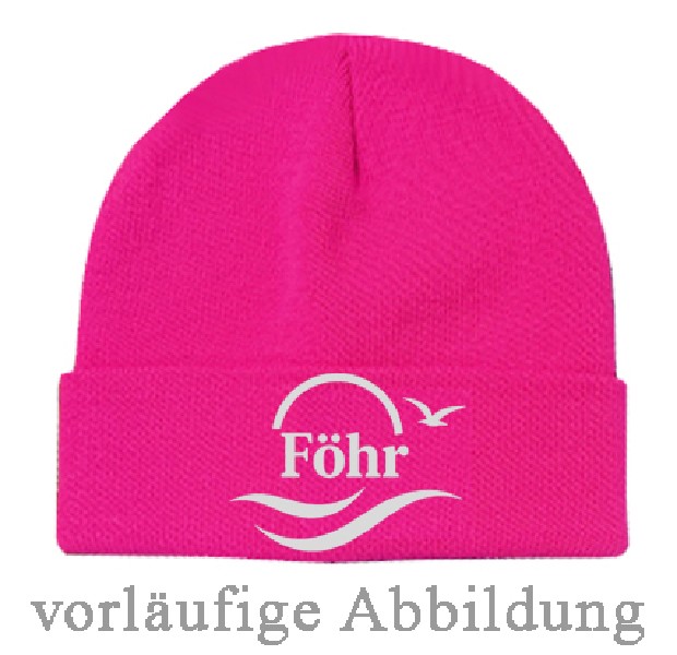 STRICKMÜTZE,FÖHR,PINK