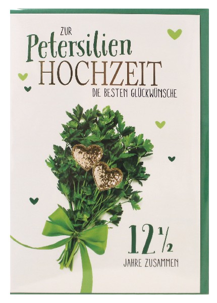 KARTE, PETERSILIEN HOCHZ.