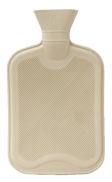 WÄRMFLASCHE,BEIGE,2L.LOSE