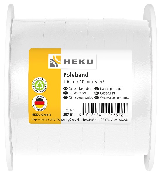 RINGELB.100M/10MM WEISS