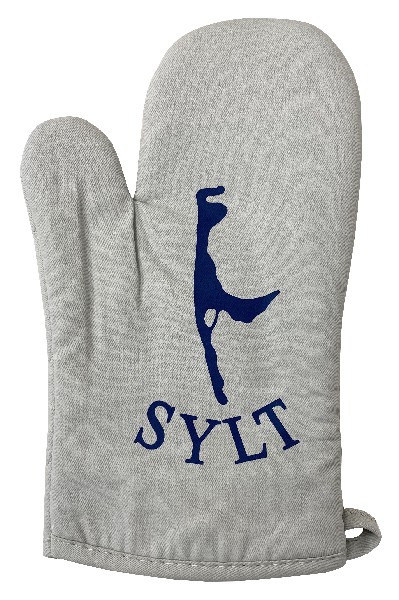 BACKHANDSCHUH,GRAU,SYLT
