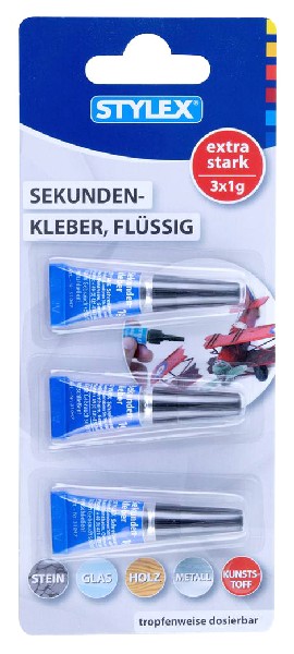 SEKUND.KLEB.3X1G,FLÜSS.SB